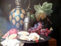 Reproducciones de cuadros - Joris Van son - Natura morta con frutta, ostriche e Krug